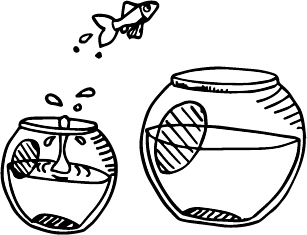 Illustration bocal poisson